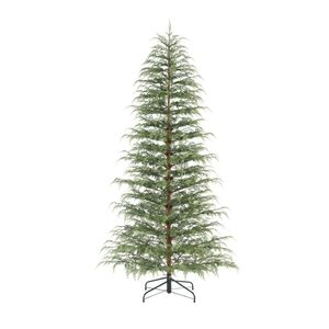 My Texas House 7.5 ft Pre-Lit Cypress Artificial Christmas Tree with 500 Twinkle
